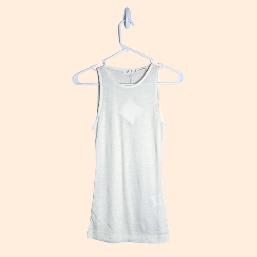 Bite Studios Wool Tank Top Off White